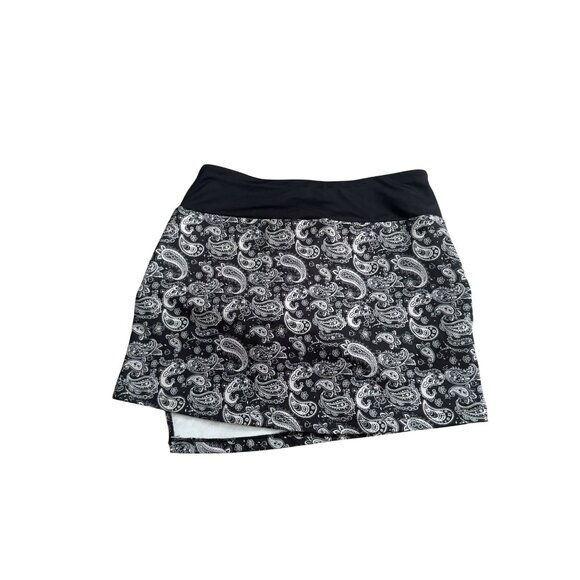 HEAD Black White Asymmetrical Golf Tennis Skort Size Medium - Picture 8 of 10